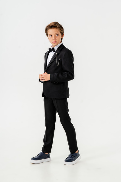 Rüyam Yelekli Erkek Çocuk Slim-Fit Takım Elbise / Gömleksiz