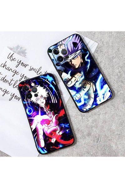 Choice Jujutsu Kaisen Satoru Gojo Apple iPhone 15 14 13 12 11 X XS XR 8 7 6 6S Pro Plus Max Mini Black S...