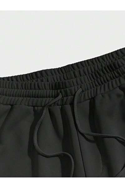 De Carte Just Be Awesome Printed Sporty Seasonal Black Men's Bermuda Shorts