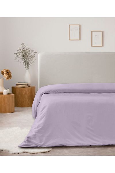 Evim Lilac 100% Cotton Akfil Duvet Cover Single Makaslen 160X220 cm