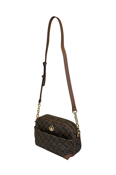 U.S. Polo Assn. Women's Messenger Bag Brown - Us24520