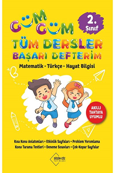 Bilge Kültür Sanat 2. Sınıf Güm Güm Tüm Dersler Başarı Defterim Matematik-Tür...