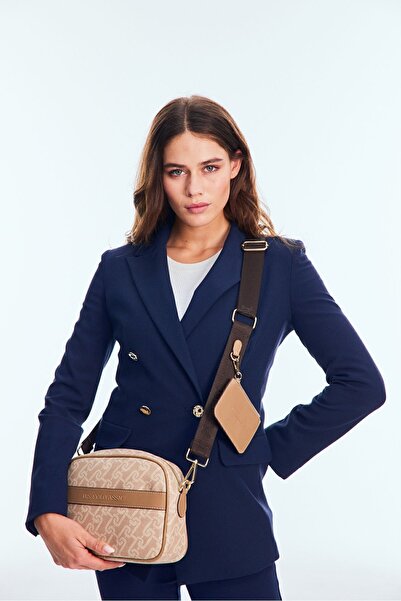 U.S. Polo Assn. Bej Kadın Postacı Çantası Us24513