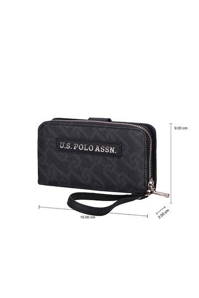 U.S. Polo Assn. Дамска чанта клъч от норка, модел Usc24801