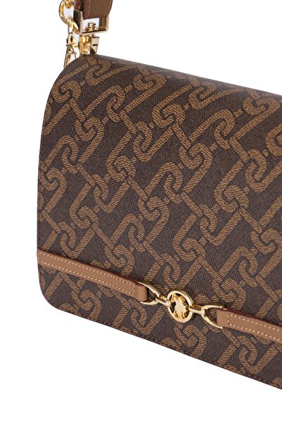 U.S. Polo Assn. Women's Messenger Bag - Brown, Us24502