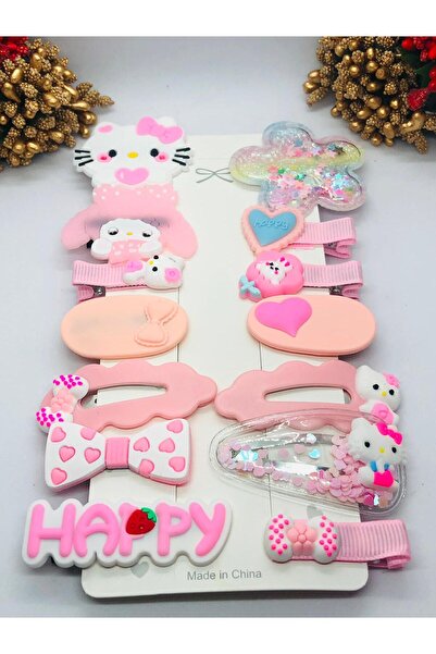 İnDerin Θεματικό σετ με 14 μαλακές πόρπες από σιλικόνη