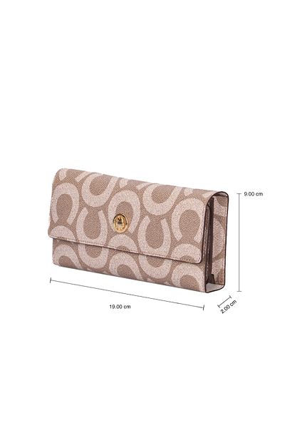 U.S. Polo Assn. Дамска чанта тип клъч Latte - Usc24818