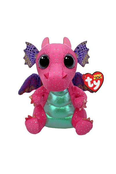 TY Beanie Boos Pink Dragon Spitfire 15 cm