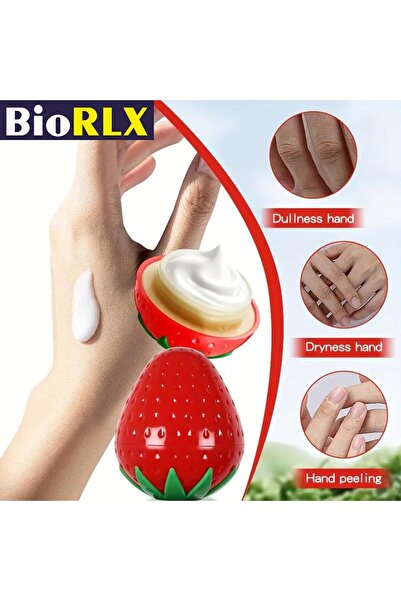 BioRLX Çilekli El Kremi Strawberry Hand Cream 30 Gr