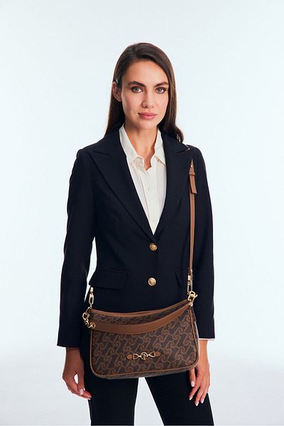 U.S. Polo Assn. Geantă de umăr pentru femei maro - Us24507
