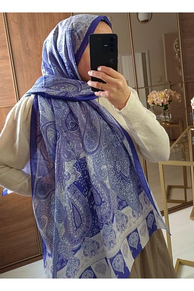 MODA Ethnic Etro Pattern Cotton Soft Shawl
