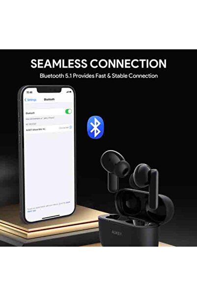 AUKEY EP-M1NC True Wireless ANC Earbuds Black