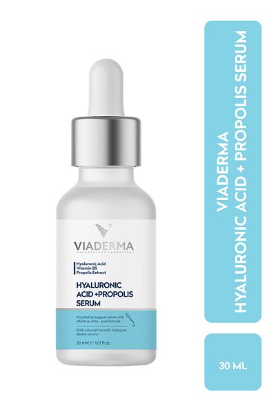 Viaderma Intensive Moisturizing Revitalizing Hyaluronic Acid Propolis Serum 30 ml
