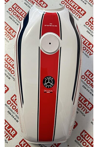 Kuba Çita Beyaz Şeritli Benzin Deposu Orijinal