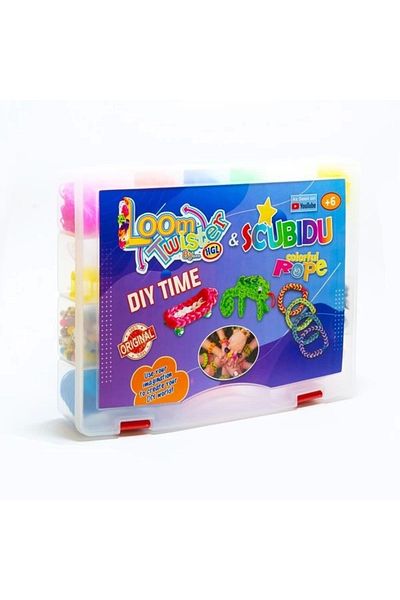 Doğan Oyuncak Dünyası Loom Twister 5000 Pieces Set - Jewelry, Clasp, Bracelet and Necklace Making Kit