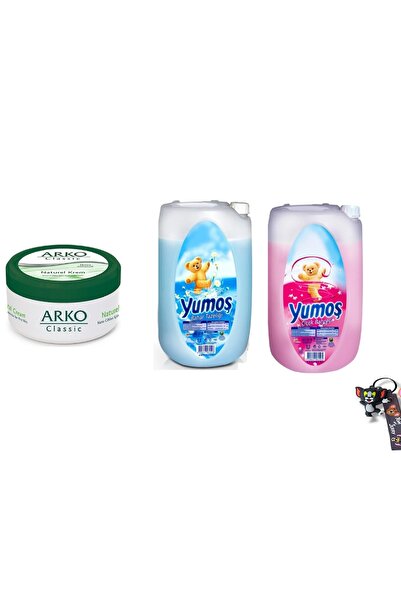 ARKO KREM KLASİK YAĞLI KREM 250 ML VE YUMOŞ YUMUŞATICILAR 2 X 5 LT (ANAHTARLI...