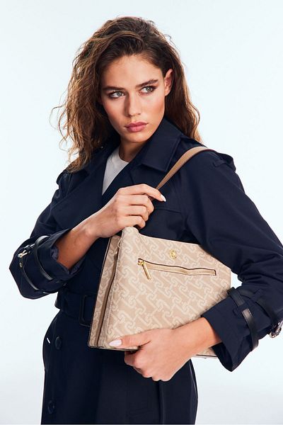 U.S. Polo Assn. Geantă de umăr de damă bej - Us24529