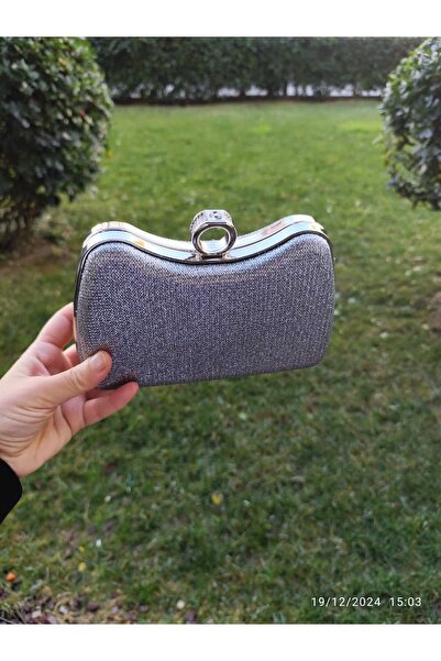 lowell home Сумка для вечірнього вбрання з сірим кільцем