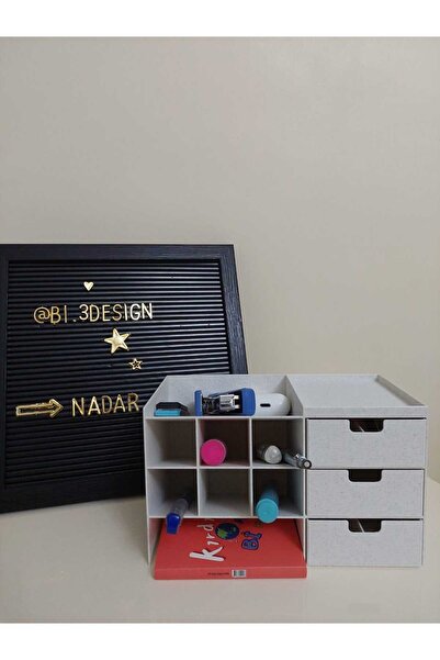 NadarStudio Organizator de birou pentru pixuri cu sertare