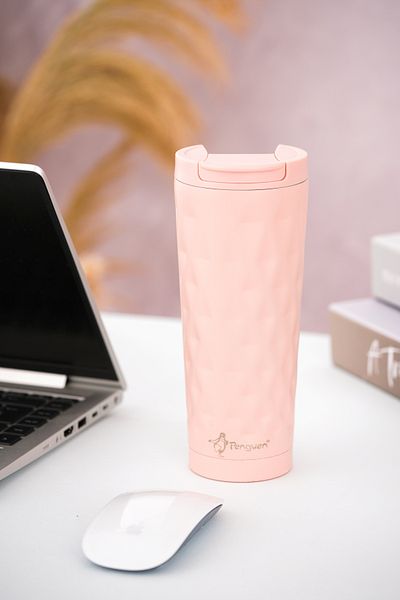 Penguen Thermos Mug Leak Proof 500ml - Double Walled Stainless Steel
