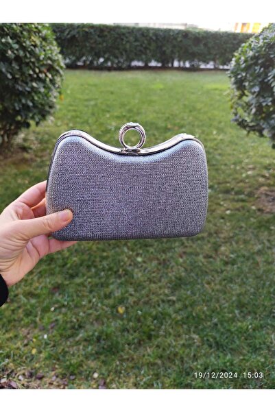 lowell home Сумка для вечірнього вбрання з сірим кільцем