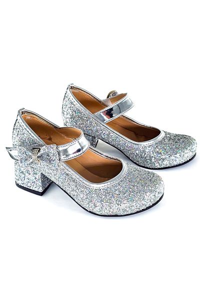 BDKButik Rochie de seara cu fundita pentru fete Pantofi cu toc
