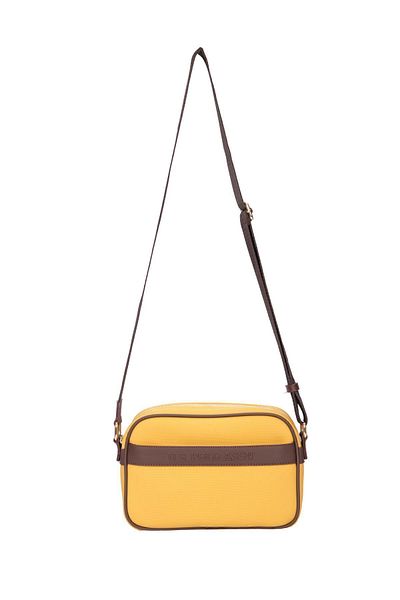 U.S. Polo Assn. Us24742 Geantă Messenger Damă Model Mustard