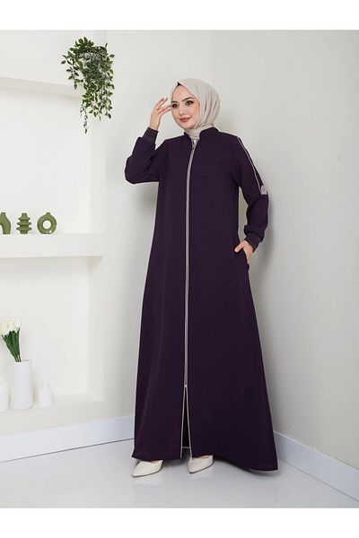 Neva Style Large Size Ribbed Ferace