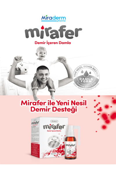 Miraderm MİRAFER DEMİR 30 ML DAMLA
