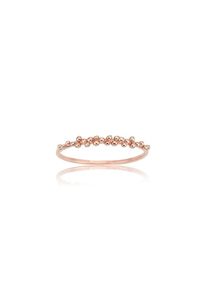 FasekGold Gümüş Yüzük - Kadın Sarmaşık Minimal 925 Ayar Gümüş Yüzük-Minimal T...
