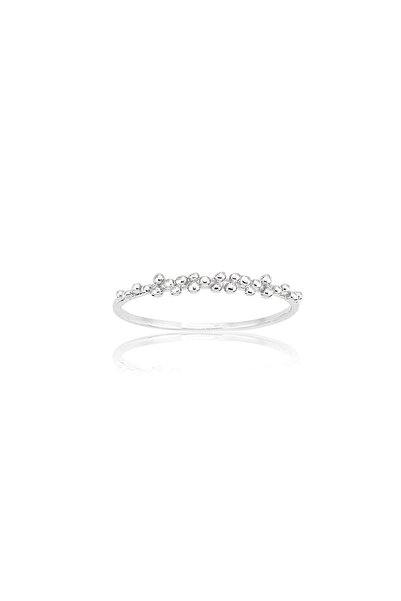 FasekGold Gümüş Yüzük - Kadın Sarmaşık Minimal 925 Ayar Gümüş Yüzük-Minimal T...