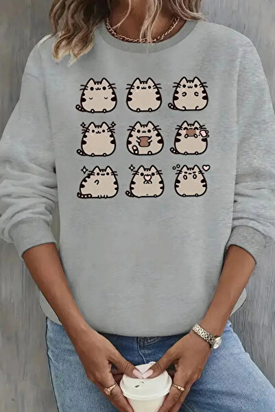 Wish BF Есенно-зимна удобна велосипедна блуза с дълъг ръкав и принт на врата