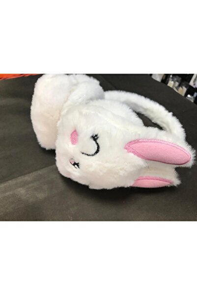 GA Mark Cute Fluffy Furry Plush Rabbit Earmuff Kids Own Production