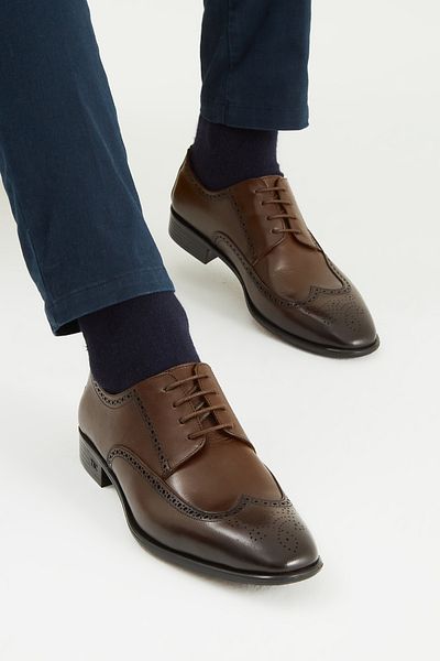 Tamer Tanca Ανδρικά παπούτσια από γνήσιο δέρμα Classic 951 2204 Erk Ayk Sk22/23