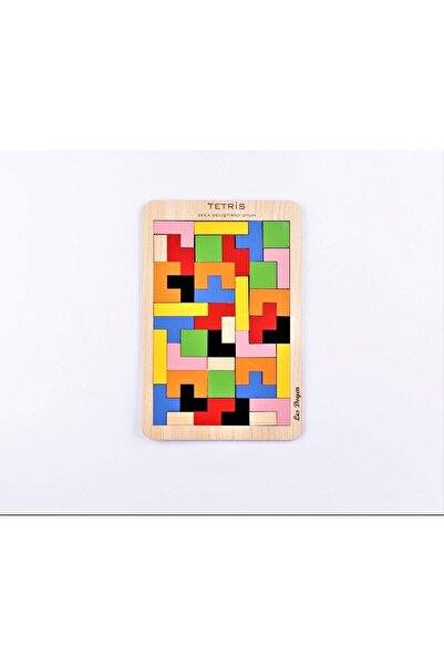 les doyen Eğitici Ahşap Tetris Oyunu Bul Tak