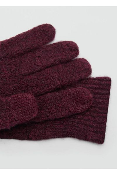 MANGO Woman Knitwear Gloves