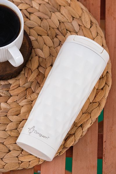Penguen Thermos Mug Leak Proof 500ml - Double Walled Stainless Steel