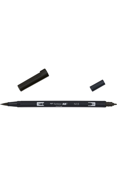 Tombow Brush Abt N15 Grafik Kalemi Black