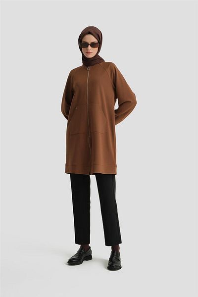 Armine Brown Tunic - Model 24Kh479