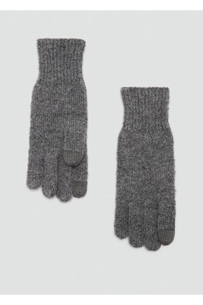 MANGO Woman Knitwear Gloves