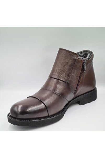 casso 144 Кава Справжня шкіра З хутром На блискавці Чоловічі класичні черевики