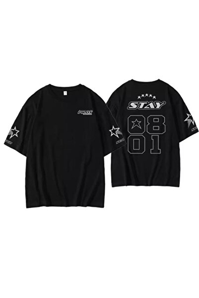 Touz Moda Tricou alb unisex pentru copii K-Pop Stray