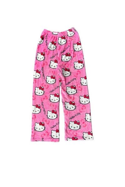 1blood Hello Kitty βελούδινο αθλητικό παντελόνι