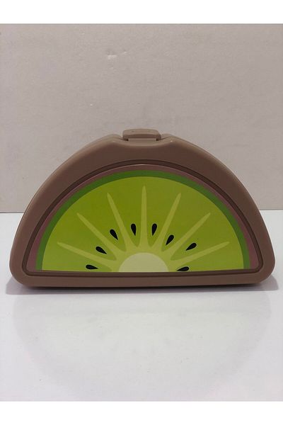 PERİBOİA Periboia Kiwi Model Lunch Box Storage Container – Fork Spoon Gift