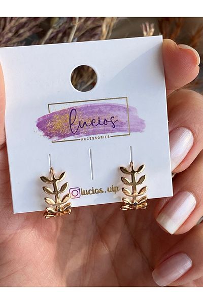 Lucios Gold Craftiness Non Tarnish Series Spike Rose Gold Hoop Earrings