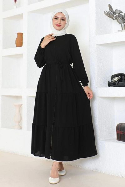 Moda Neva Μαύρο Παιδικό Ferace - Medina Silk