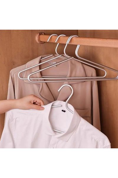 VENON 12Pcs Modern Metal Chrome Dress - Sturdy a Quality Hanger & Arrangement