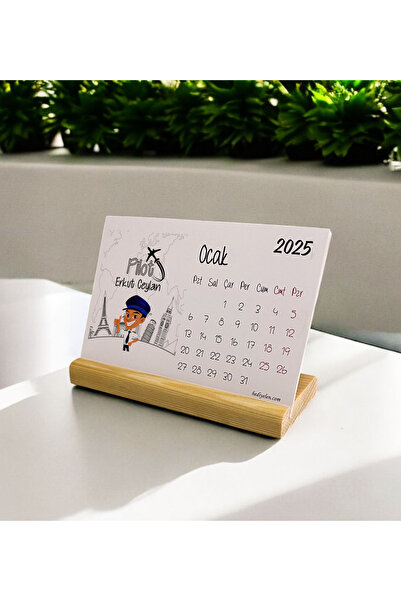 Hediyelen Календар пілотного столу на 2025 рік