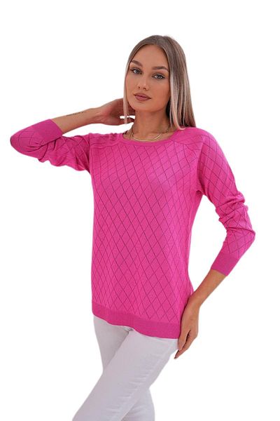 lavella Women's Diamond Slice Print Sweater 12781 Bgl-St04110