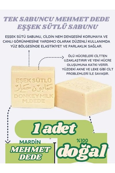 HEPSİ ANADOLU Single Soap - Donkey Milk Soap (Mardin Mehmet Dede)